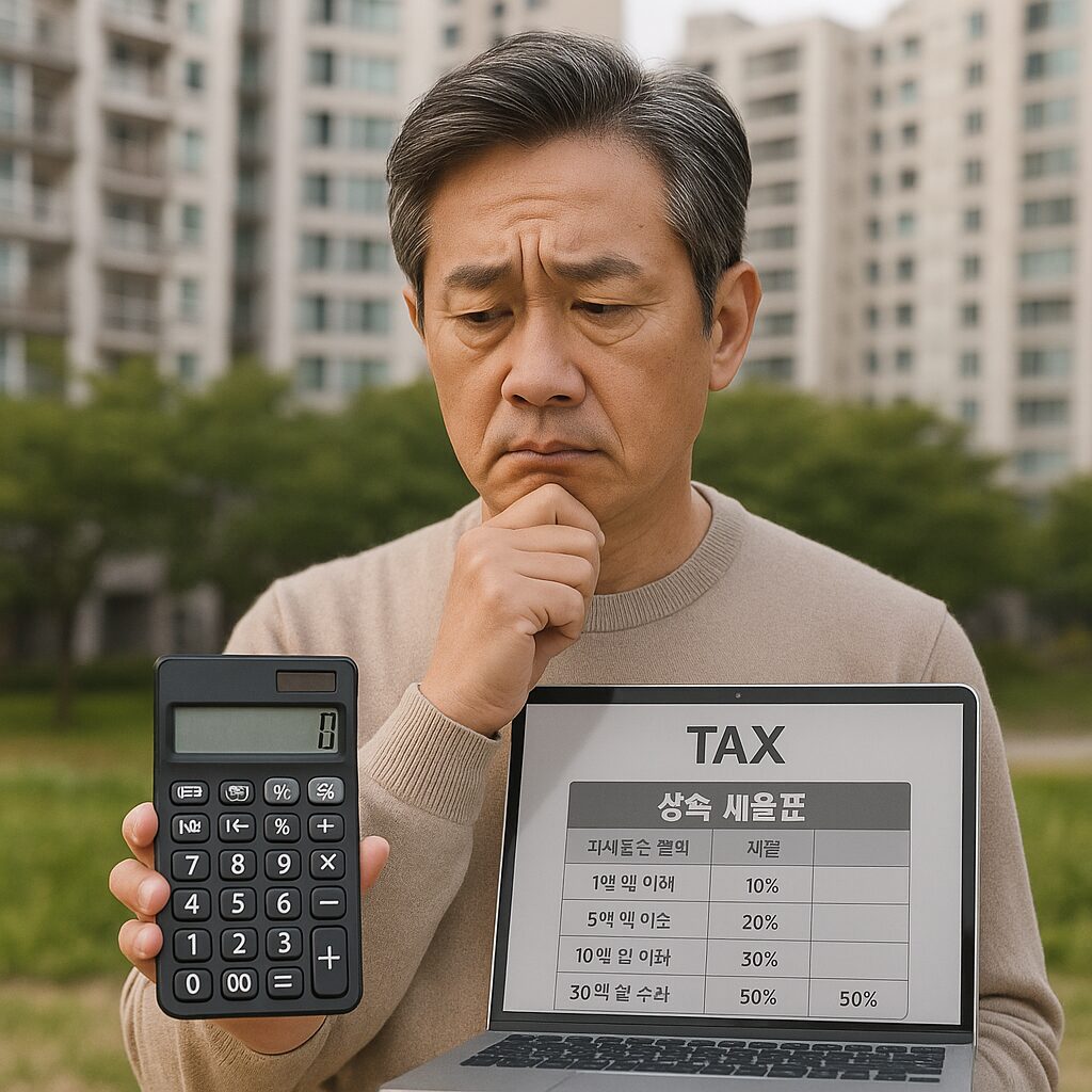 부동산 상속세, 얼마나 나올까? 2025년 기준 계산법과 절세 팁 정리