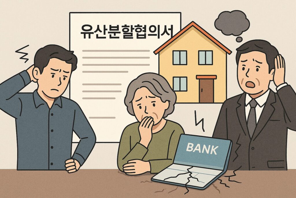 ⚠️ 유산분할협의서 없이 상속재산 나누면 생기는 문제들