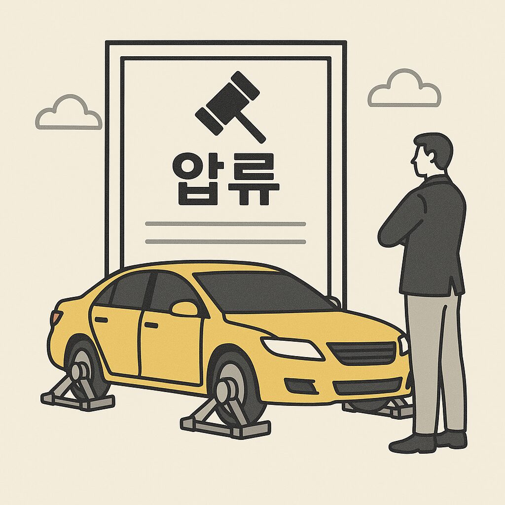 “자동차에 압류가 걸렸다고요? 해제 방법과 주의사항 정리”