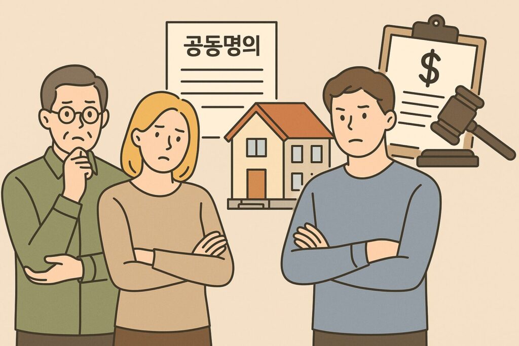 부동산 상속 후 공동명의, 어떻게 정리하나요? – 지분 정리·분할 청구·매각 방법 총정리