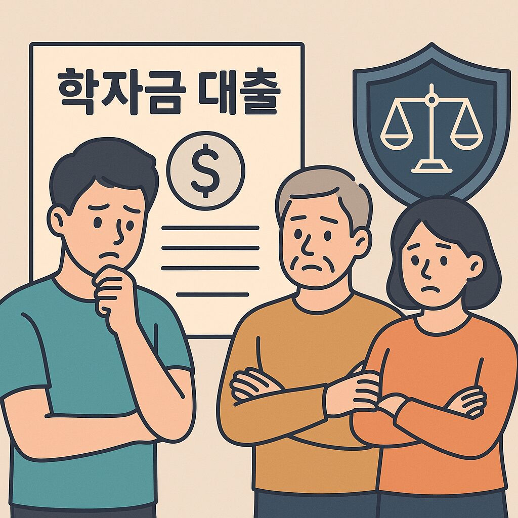 🧾 자녀 몰래 학자금대출 받은 부모 – 상환 책임은 누구에게 있을까?