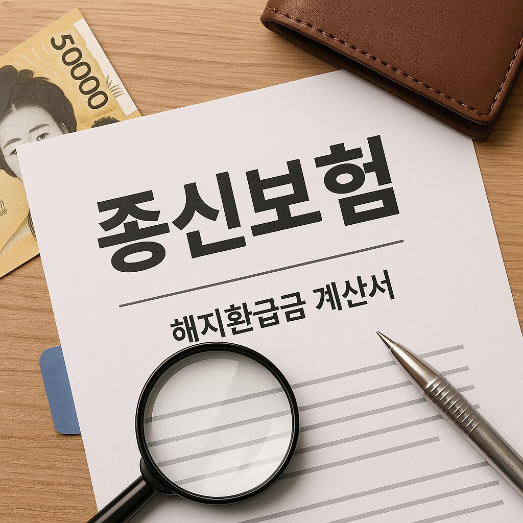 ChatGPT Image 2025년 6월 4일 오후 06_32_31 종신보험 해지하면 환급금 얼마 받을까? 손해 안 보려면 꼭 알아야 할 3가지