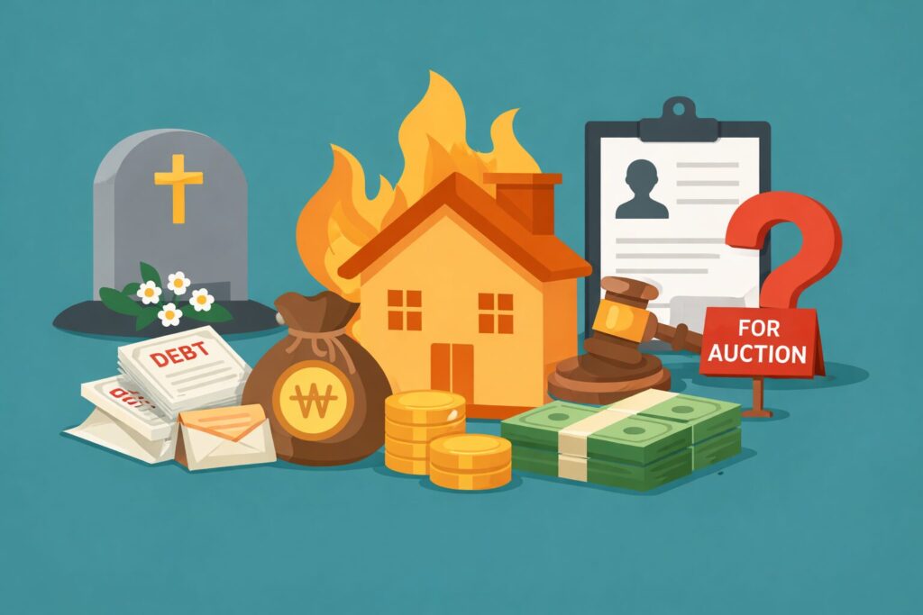 상속받은 집이 경매로 넘어갔을 때 – 잔금대출 가능할까? 대응 절차 정리