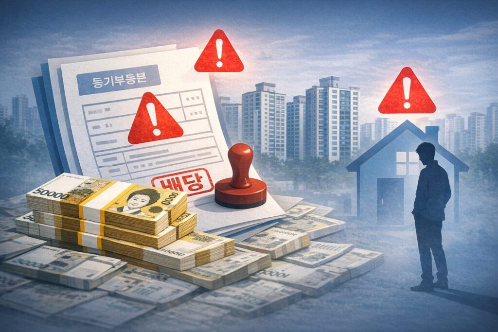 선순위 임차인 있는 경매 물건 보증금 계산법