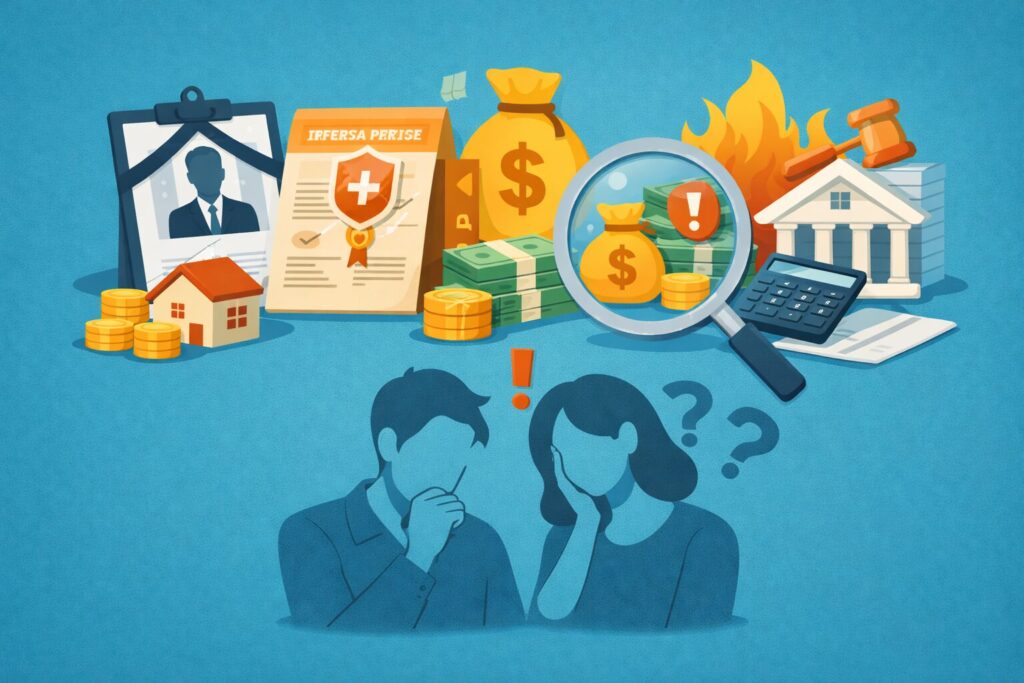 사망보험금이 상속재산보다 많을 때 상속세 계산은 어떻게 되나? 실수하면 가산세 나옵니다