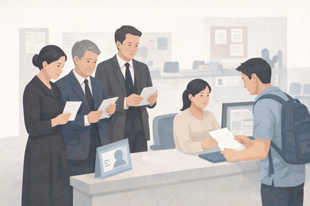 사망신고는 누가 할 수 있나요? 가족이 아니면 불가능한가요?