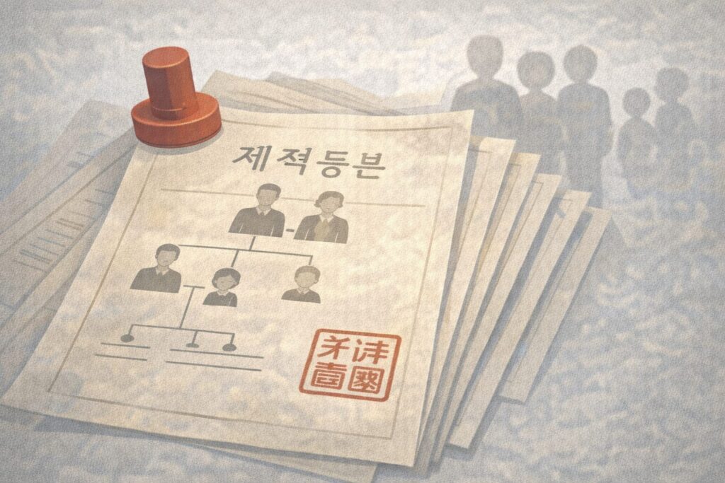 제적등본은 언제 필요한가요? 상속할 때 꼭 필요한 이유