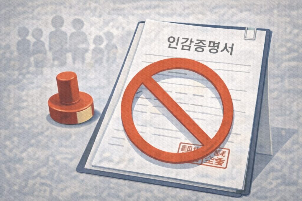 사망자 인감증명서는 발급 가능한가요?