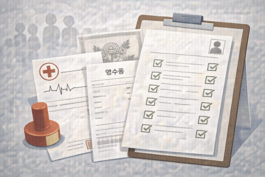 장례 끝난 뒤 꼭 챙겨야 할 서류 체크리스트