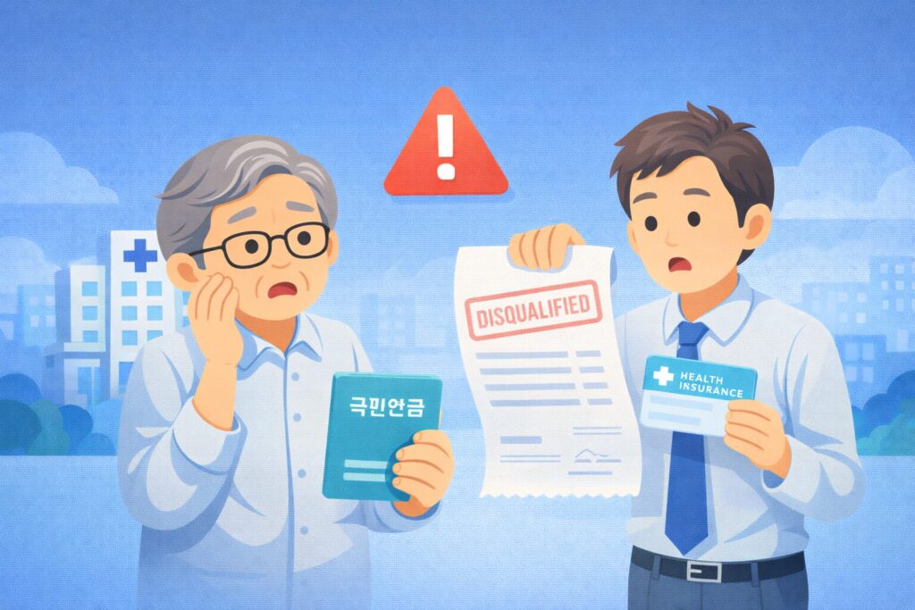 국민연금 받으면 피부양자 탈락할까? 자녀 건강보험에서 빠지는 기준 정리