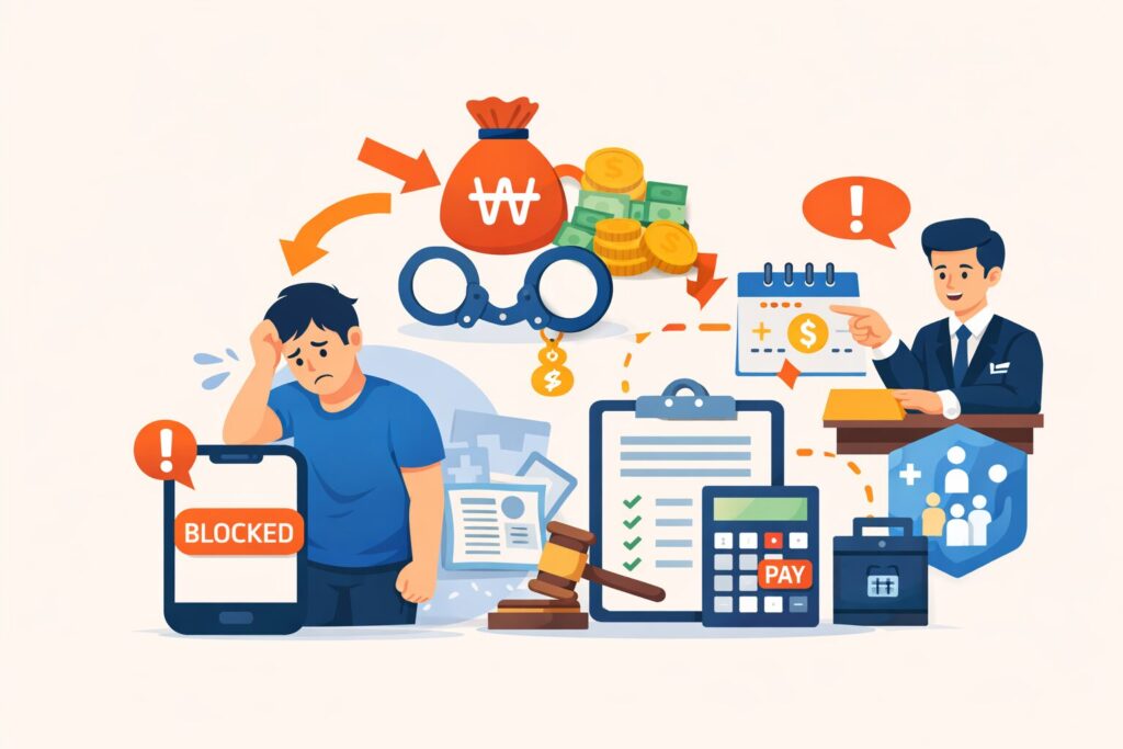 급여압류는 월급의 몇 퍼센트까지 가능한가요? 회사에 통보되나요?