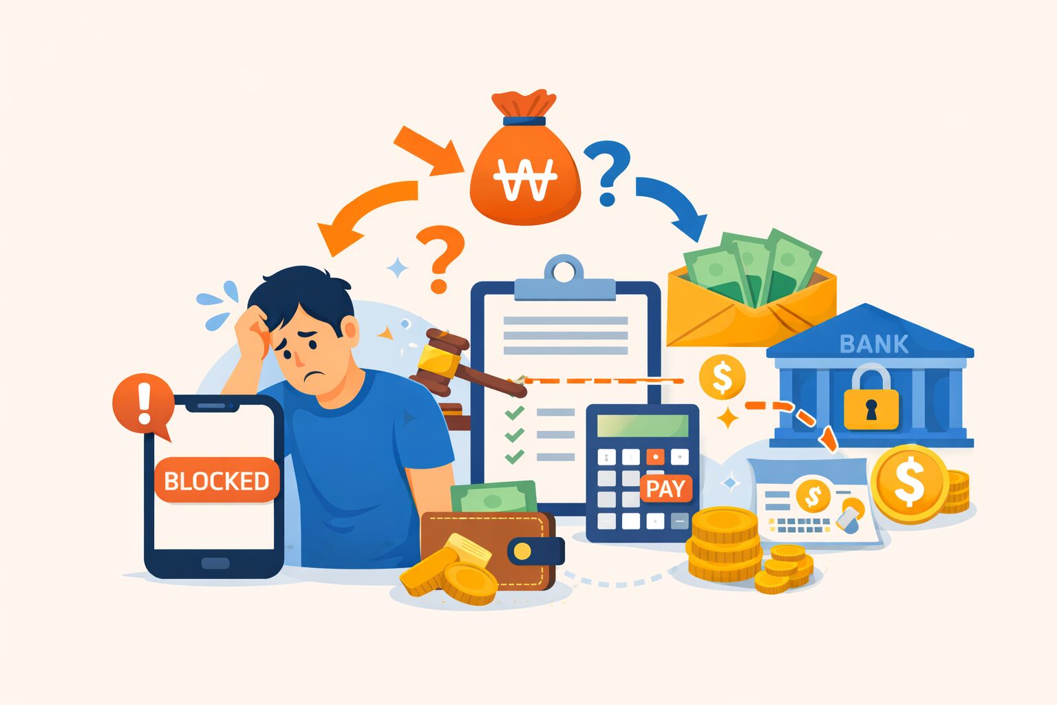 압류된 통장에 들어온 돈은 언제 채권자가 가져가나요?