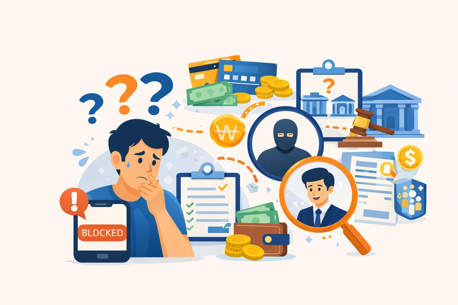 압류된 통장 상태에서 다른 통장 만들면 괜찮을까요?