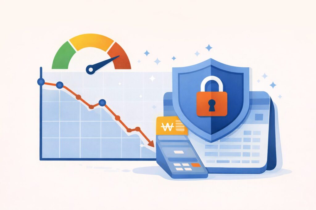 통장압류 당하면 신용점수는 얼마나 떨어지나요?