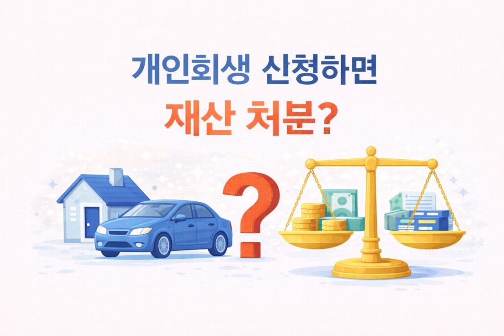 개인회생 신청하면 재산은 모두 처분해야 하나요?