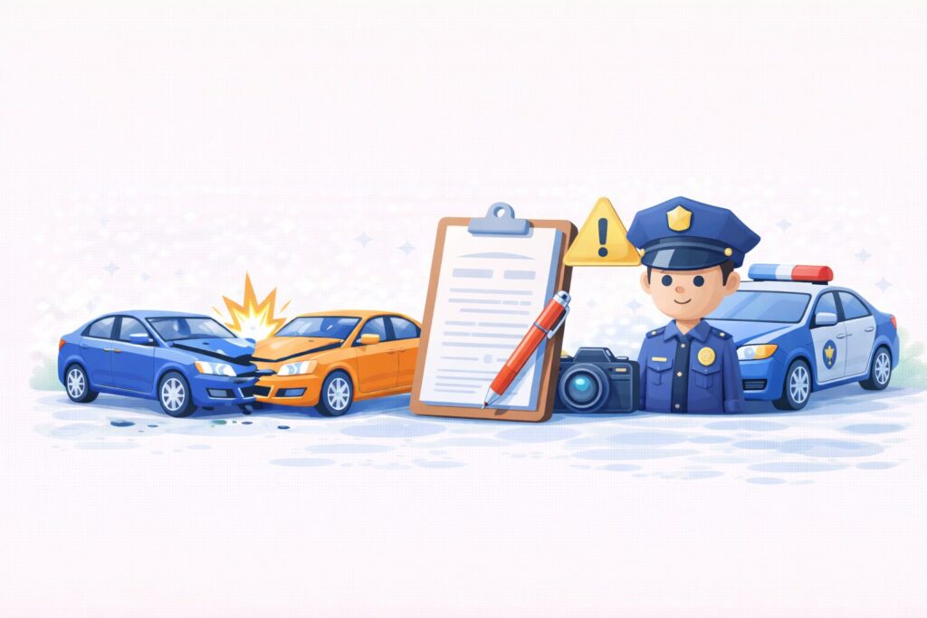 교통사고 후 경찰 신고를 꼭 해야 하나요? 신고 안 하면 생기는 불이익과 책임 문제