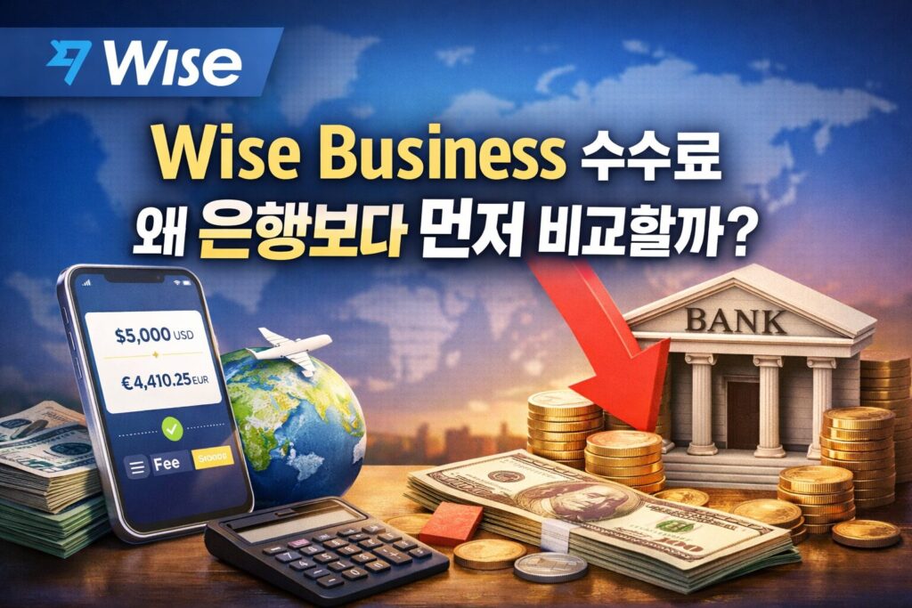 Wise Business 수수료, 해외 송금 자주 하면 왜 은행보다 먼저 비교하게 될까