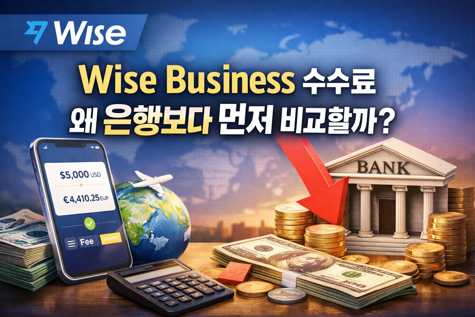 Wise Business 수수료, 해외 송금 자주 하면 왜 은행보다 먼저 비교하게 될까
