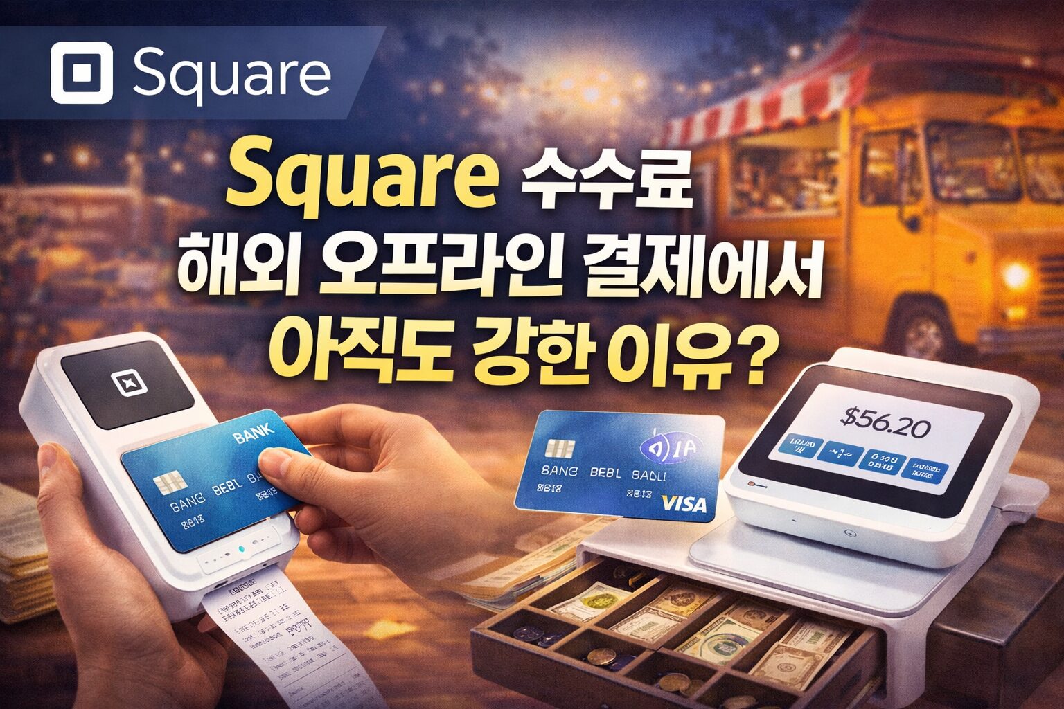 Square 수수료, 해외 오프라인 결제에서 아직도 강한 이유