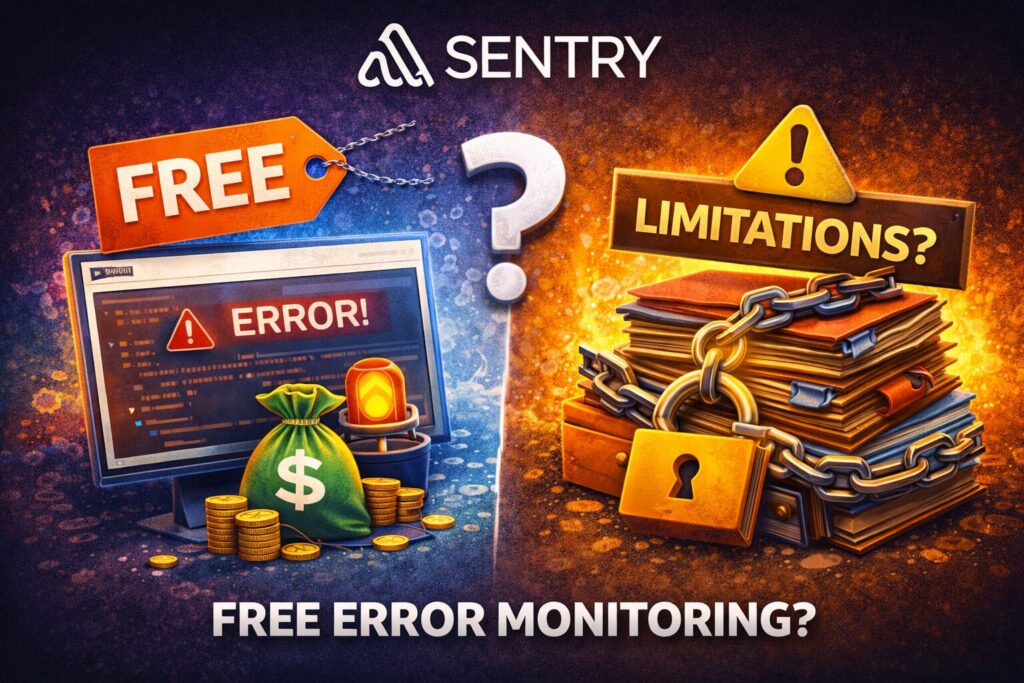 Sentry 가격, 무료 오류 추적만으로 서비스 운영이 가능할까