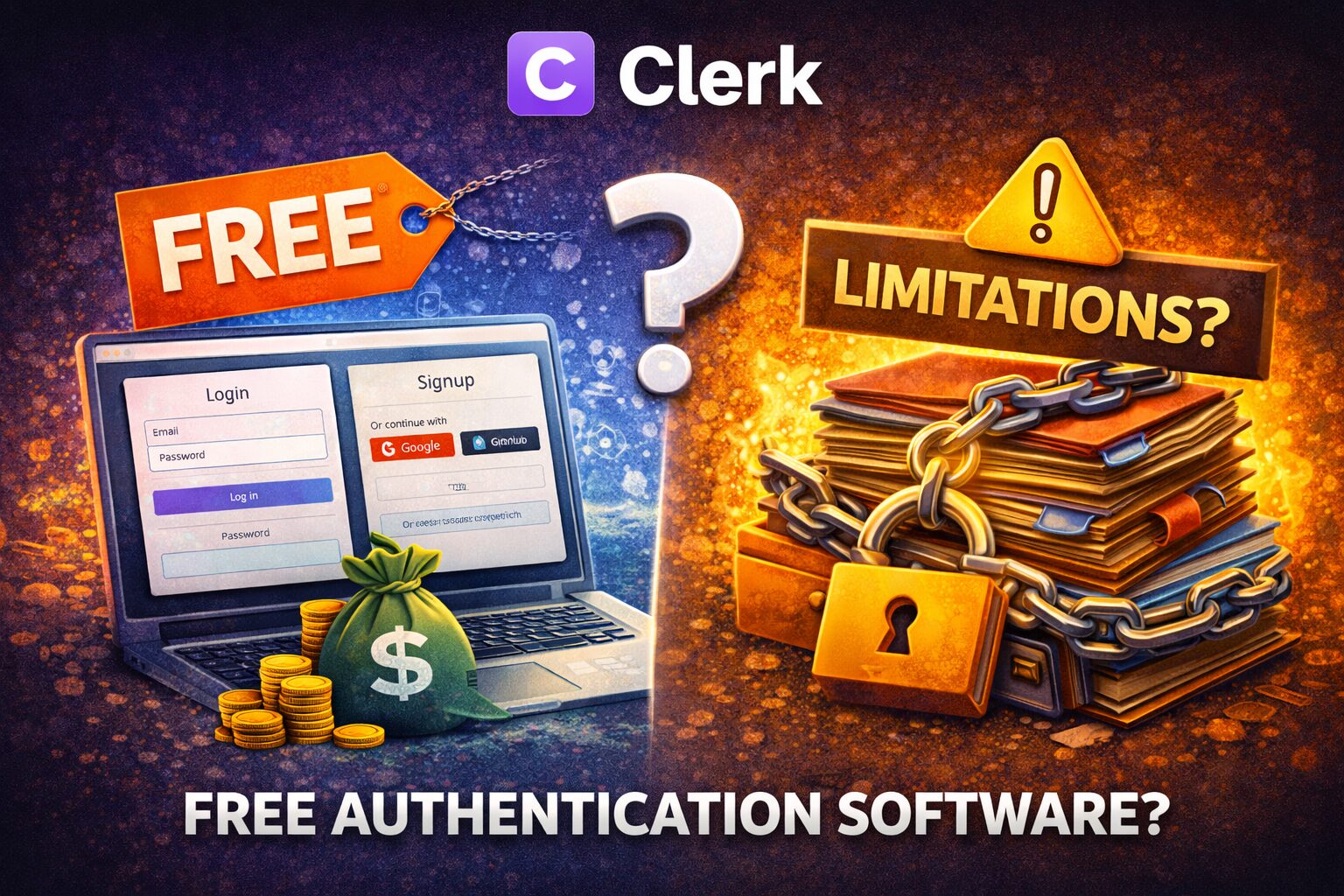 Clerk 가격, 로그인 UI까지 바로 붙는 인증 SaaS는 어디서 비용이 커질까