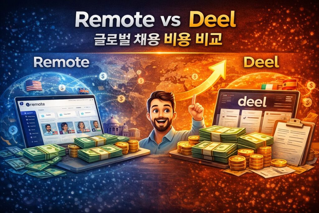 Remote 가격, 해외 정규직 채용할 때 Deel과 어디서 비용 차이가 날까