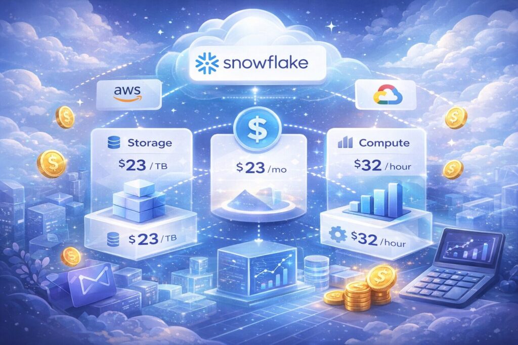 Snowflake 가격은 얼마인가? 사용량 기반 과금 구조와 기업이 많이 쓰는 이유
