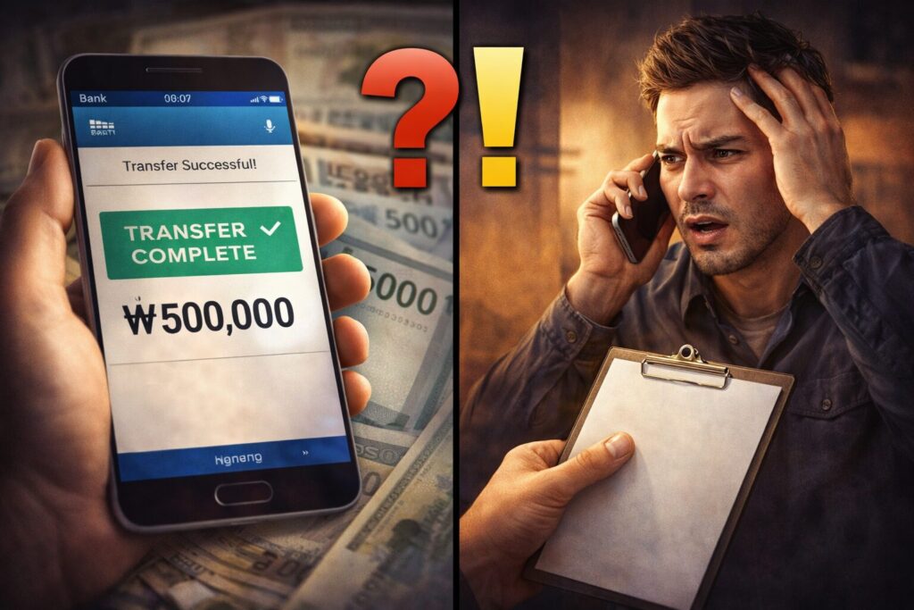 계약서 없이 계좌이체만 했을 때 돈 돌려받을 수 있을까