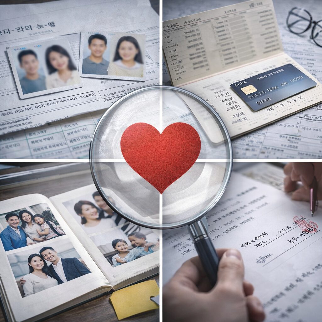 사실혼 관계를 증명할 때 가장 인정받기 쉬운 자료들