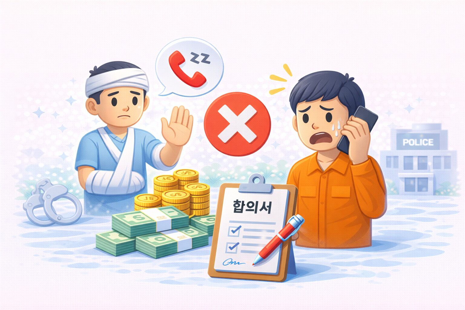 피해자가 형사합의를 계속 거부하면 어떻게 해야 하나요? 합의 불발 시 대응 방법 정리