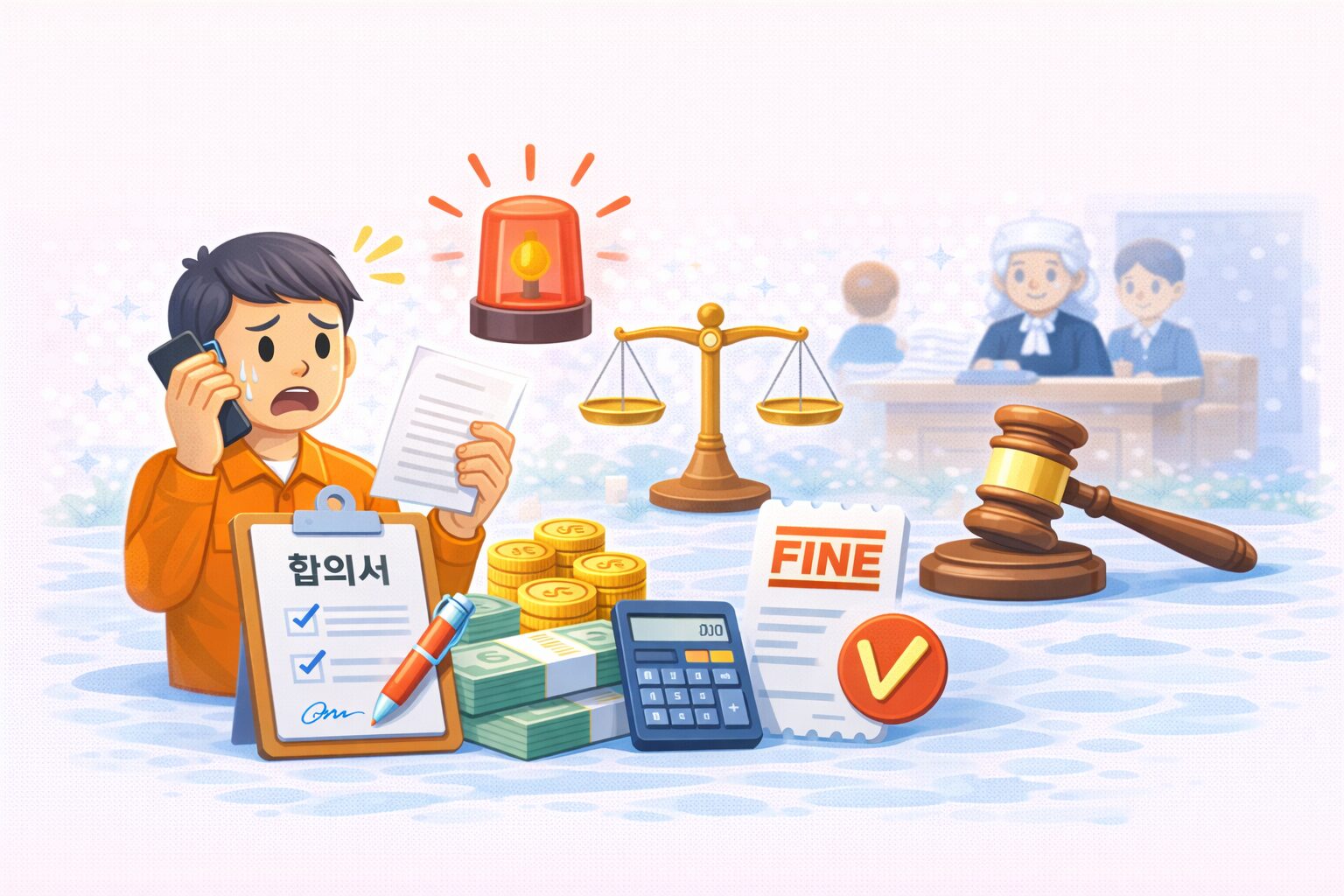 형사합의 했는데도 처벌받을 수 있나요? 합의 후 벌금이나 재판이 진행되는 이유