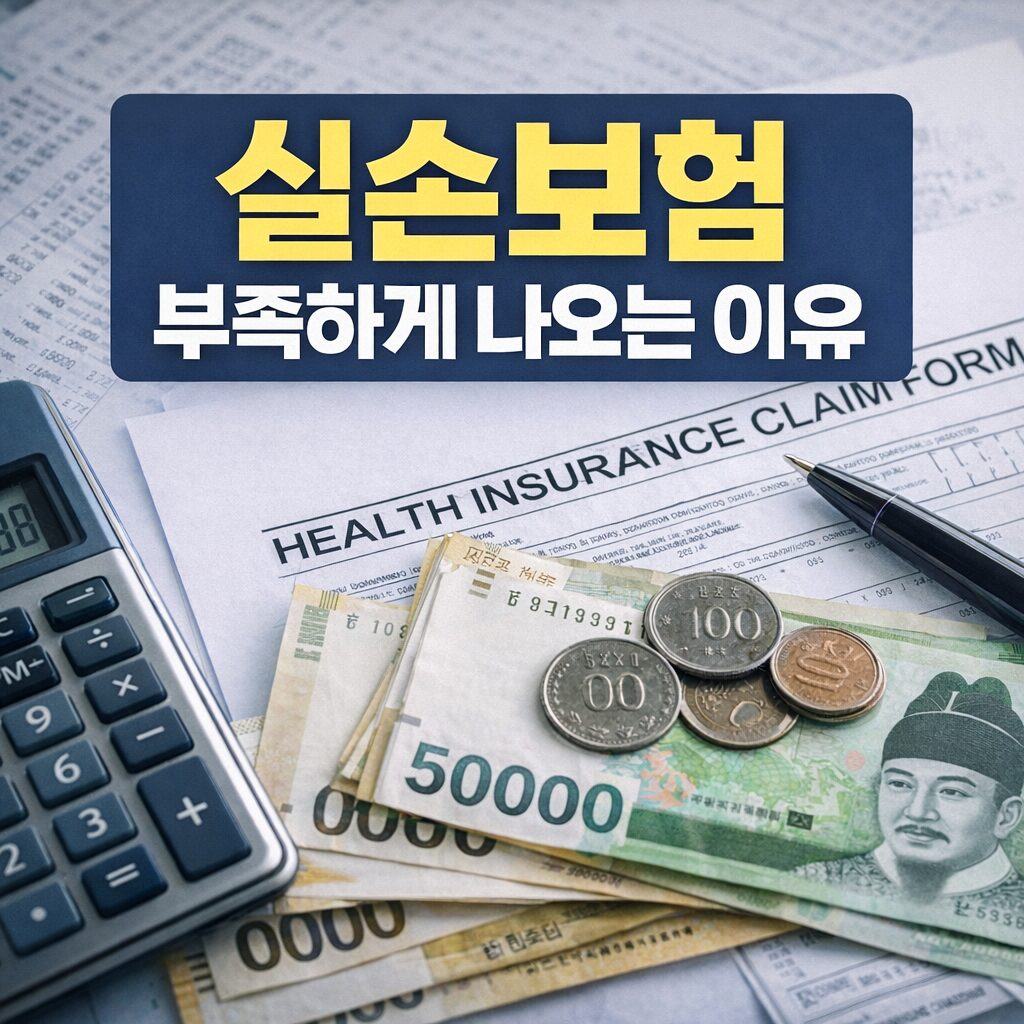 실손보험 청구했는데 예상보다 적게 나온 이유, 병원비 전부 돌려받는 구조는 아닙니다