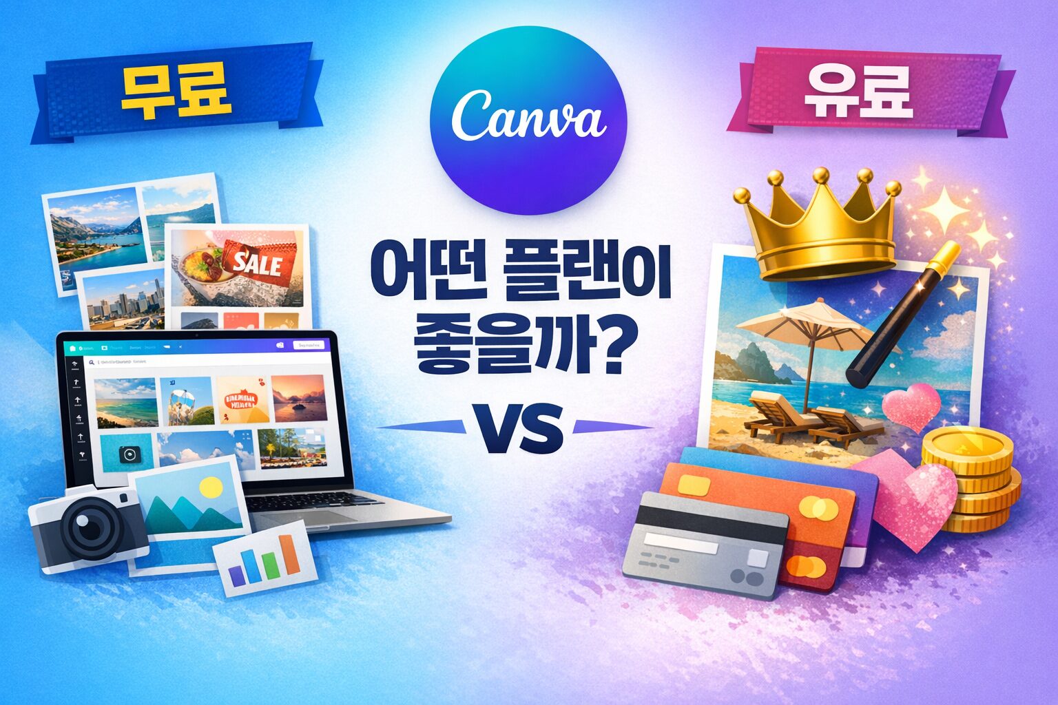 Canva 유료 플랜 가격은 얼마일까? 무료 버전으로 충분한 경우와 유료가 필요한 순간