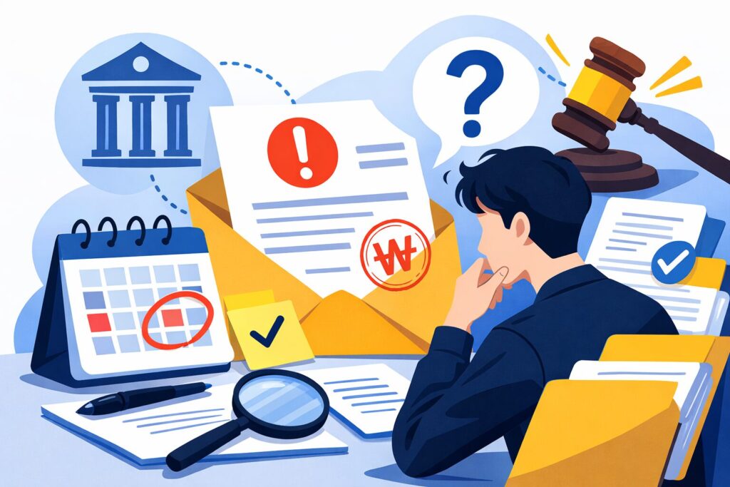 🔥 과태료 고지서 받으면 바로 내야 하나요? 이의신청부터 기한까지 정리