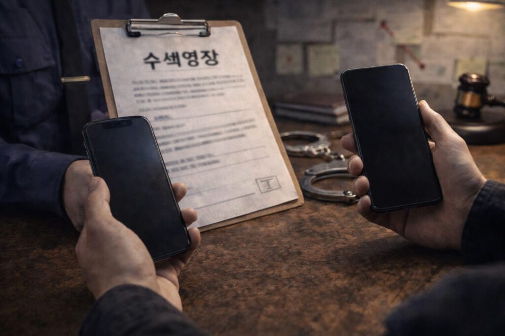 휴대폰 제출 요구 거부할 수 있나요? 압수수색과 임의제출의 차이 정리