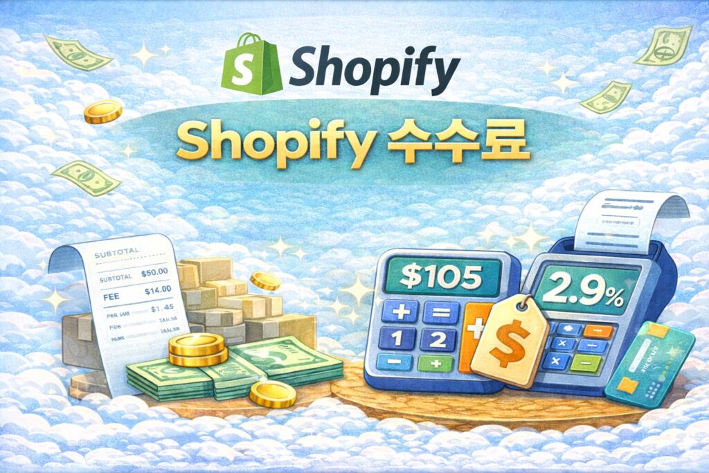 Shopify 수수료 – 쇼핑몰 플랫폼 비용 구조 정리