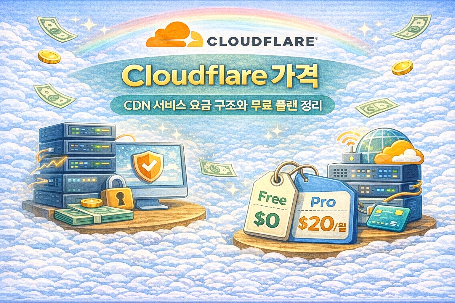 Cloudflare 가격 – CDN 서비스 요금 구조와 무료 플랜 정리