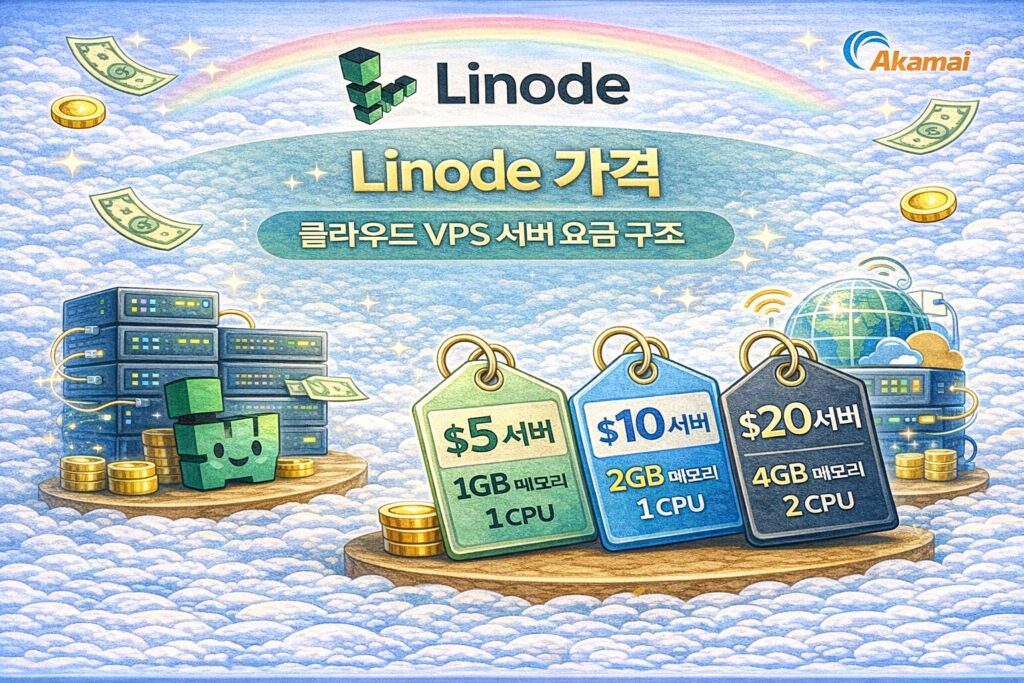 Linode 가격 – 클라우드 VPS 서버 요금 구조