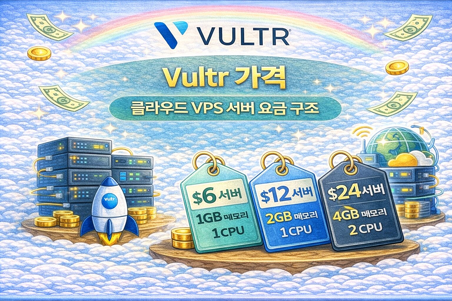 Vultr 가격 – 클라우드 VPS 서버 요금 구조