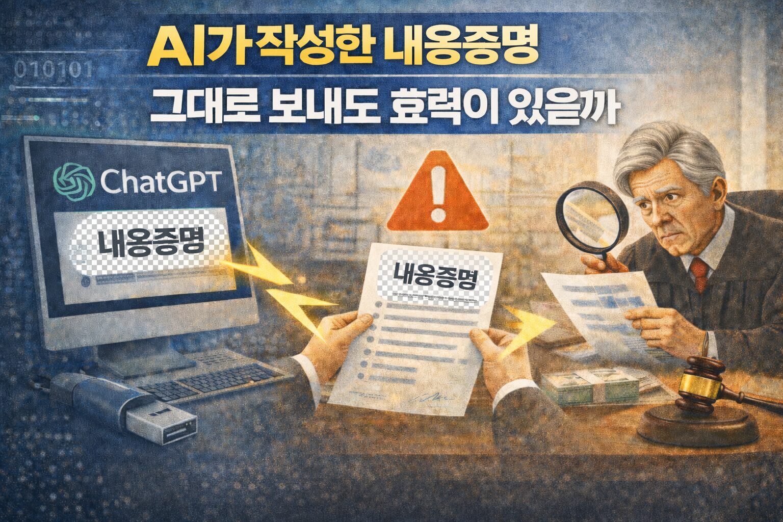 AI가 작성한 내용증명, 그대로 보내도 효력이 있을까