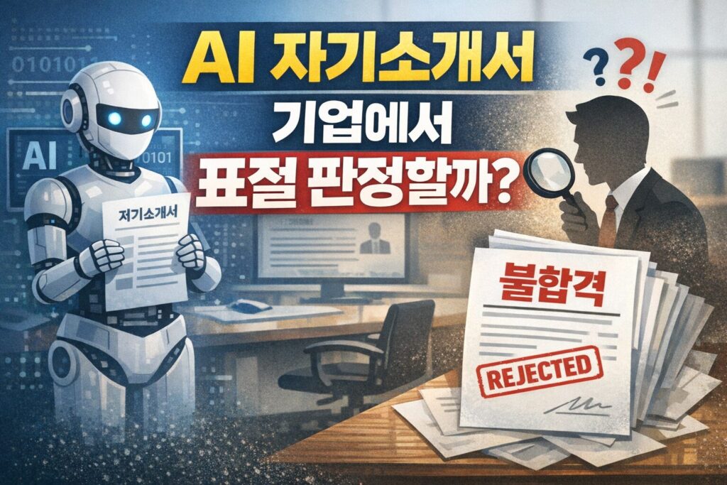 AI로 작성한 자기소개서, 기업에서 표절 판정할까? 채용 과정에서 실제 문제가 되는 기준