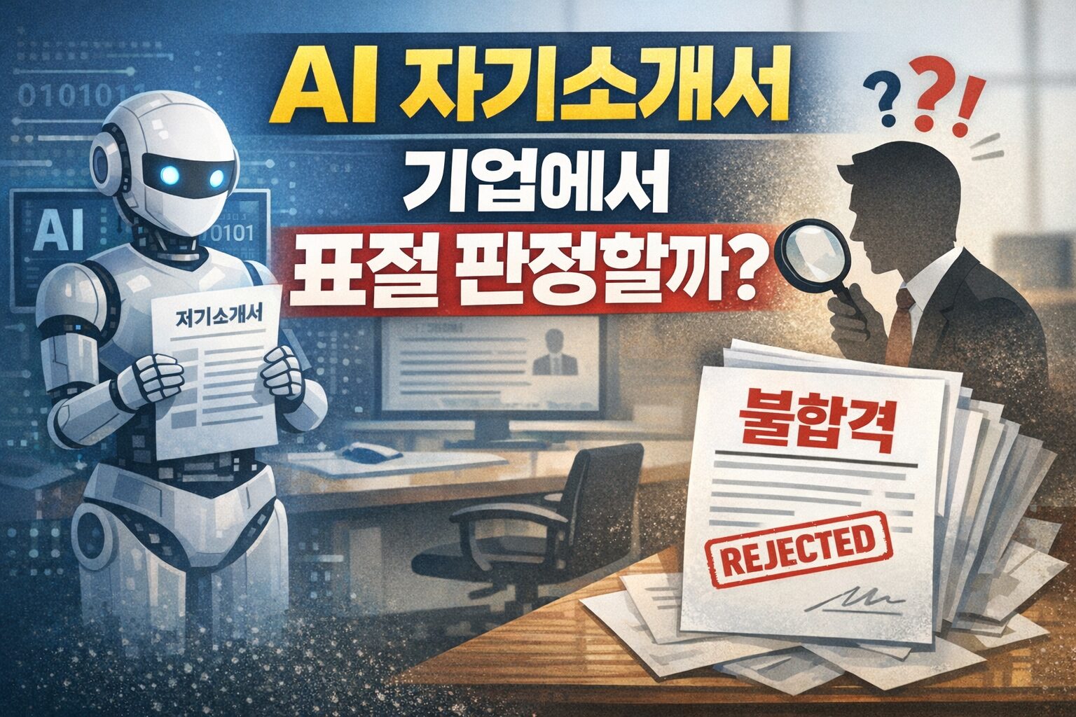 AI로 작성한 자기소개서, 기업에서 표절 판정할까? 채용 과정에서 실제 문제가 되는 기준