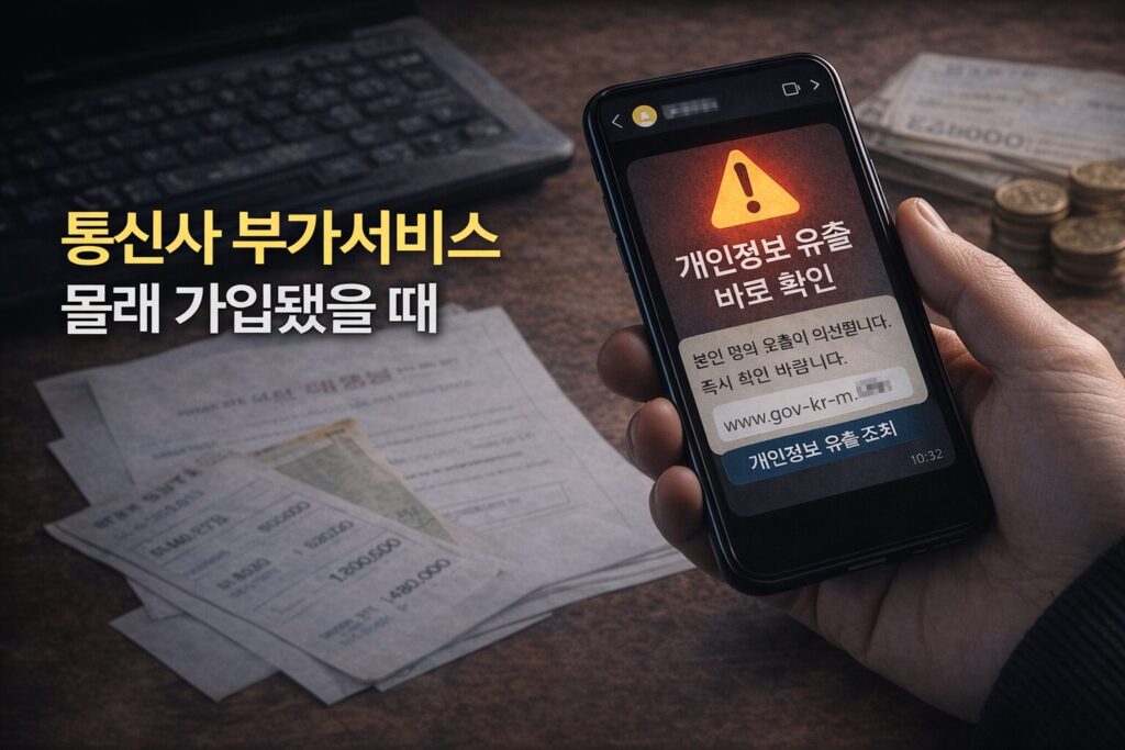 통신사 부가서비스 몰래 가입됐을 때 환불 가능할까, 요금명세서에서 가장 먼저 봐야 할 항목