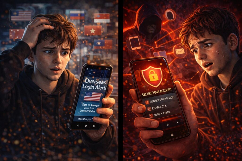 해외 로그인 알림이 왔는데 비밀번호만 바꾸면 끝일까? 먼저 확인해야 할 순서