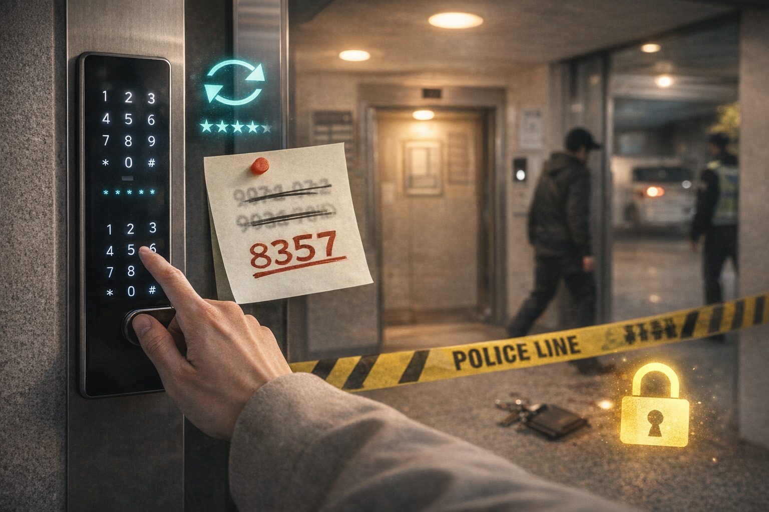 공동현관 출입번호를 자주 바꾸는 아파트가 안전한 이유