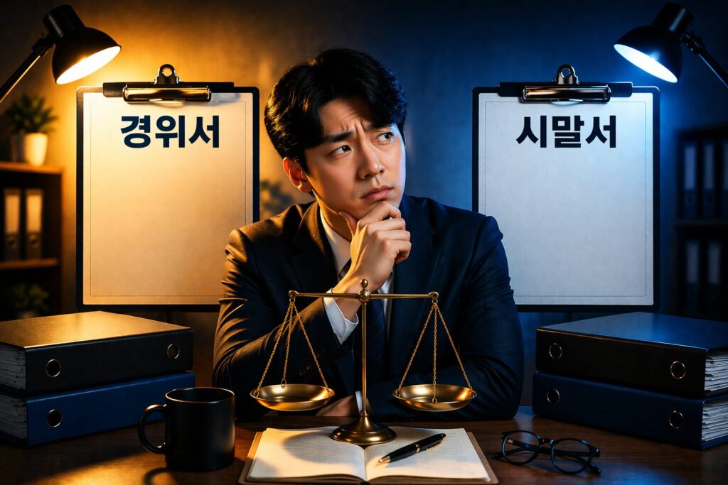 직장 내 시말서와 경위서 차이