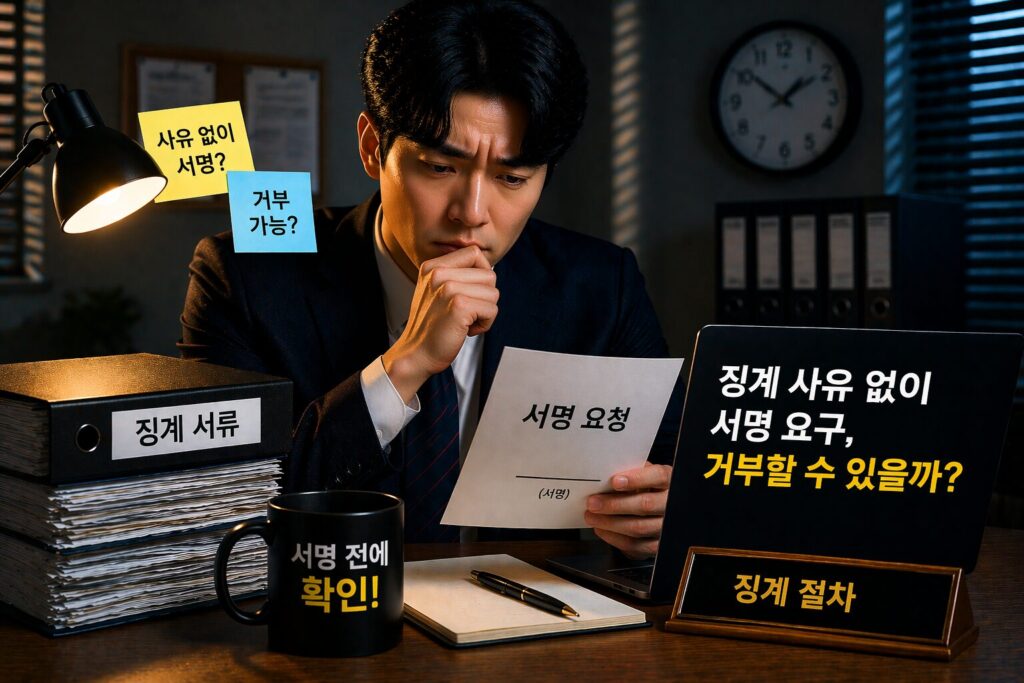 경고장 3회 누적되면 자동 해고될까? 회사 경고 누적과 해고 기준의 실제 구조