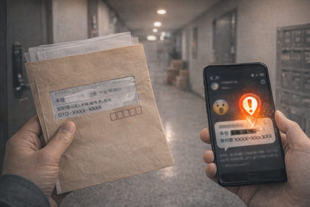 모르는 사람이 우리 집 주소를 알고 있을 때 확인해야 할 것, 그냥 넘기면 안 되는 이유