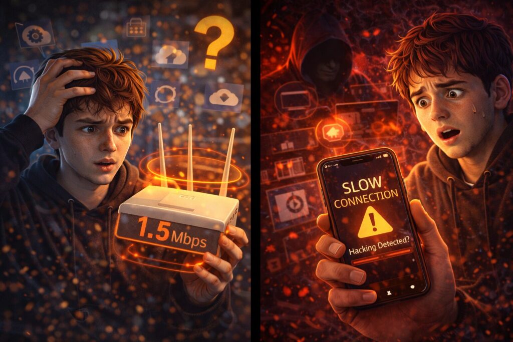 갑자기 인터넷 속도가 느려졌을 때 해킹일까? 먼저 의심해야 할 원인들