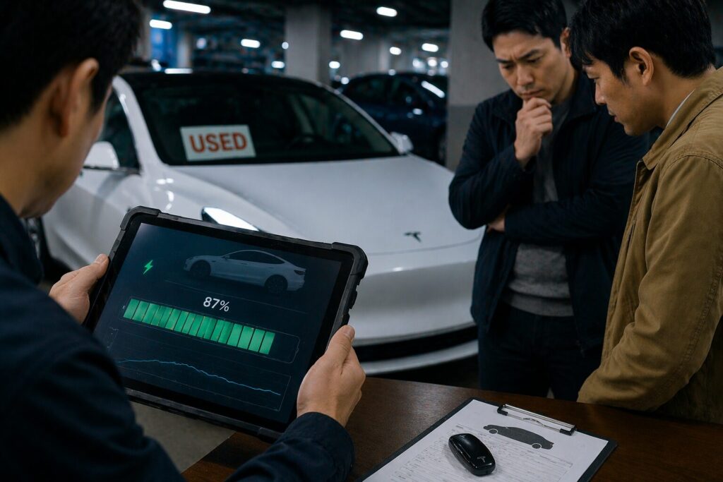 전기차 중고 매매 시 배터리 성능 고지 의무가 있나? 사고보다 더 중요하게 보는 항목